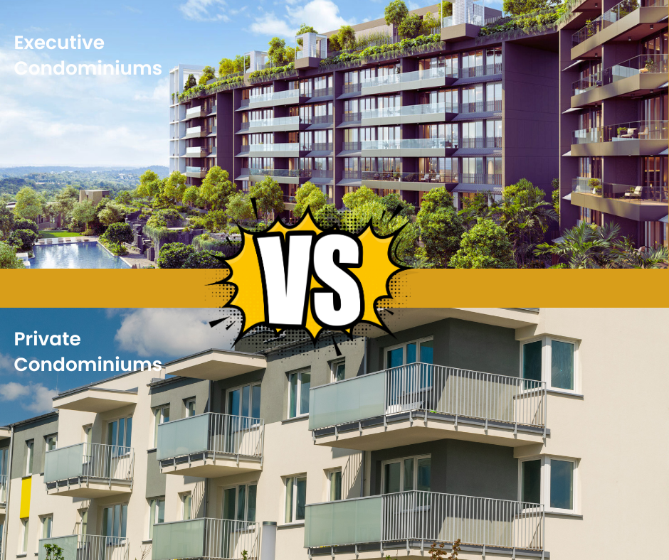 Executive Condominiums vs Private Condominiums